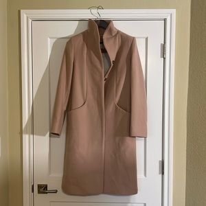Aritzia Wilfred The Cocoon Coat Long in Petale, Small